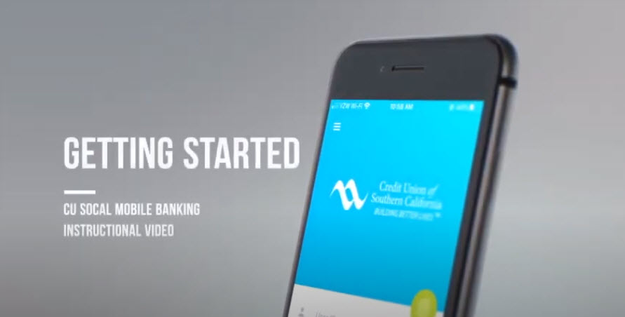 Watch this video to learn how to install CU SoCal's Mobile Banking app.